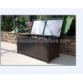 Aluminum Multi Functional Rattan Outdoor Storage Box